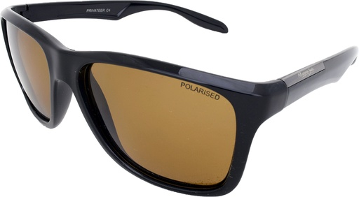 [9340457019622] Mangrove Jacks Privateer C4 Black / Brown Polarised Lenses