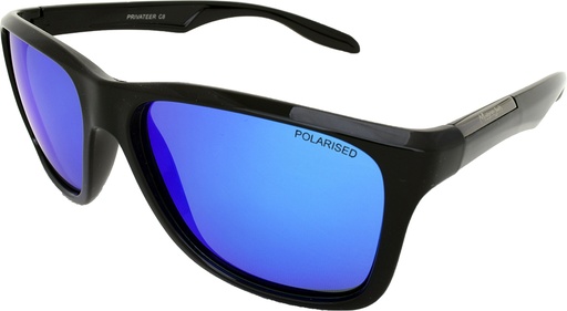 [9340457019639] Mangrove Jacks Privateer C8 Black / Ice Blue Revo Polarised Lenses