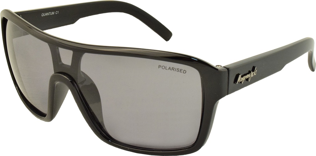 Mangrove Jacks Quantum C1 Black / Smoke Polarised Lenses