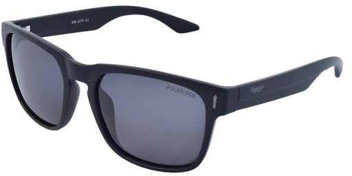 [9340457020352] Mangrove Jacks Sin City C1 Matte Black / Smoke Polarised Lenses