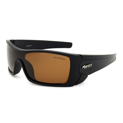 [9337217005858] Mangrove Jacks Sparta C4 Matte Black / Brown Polarised Lenses