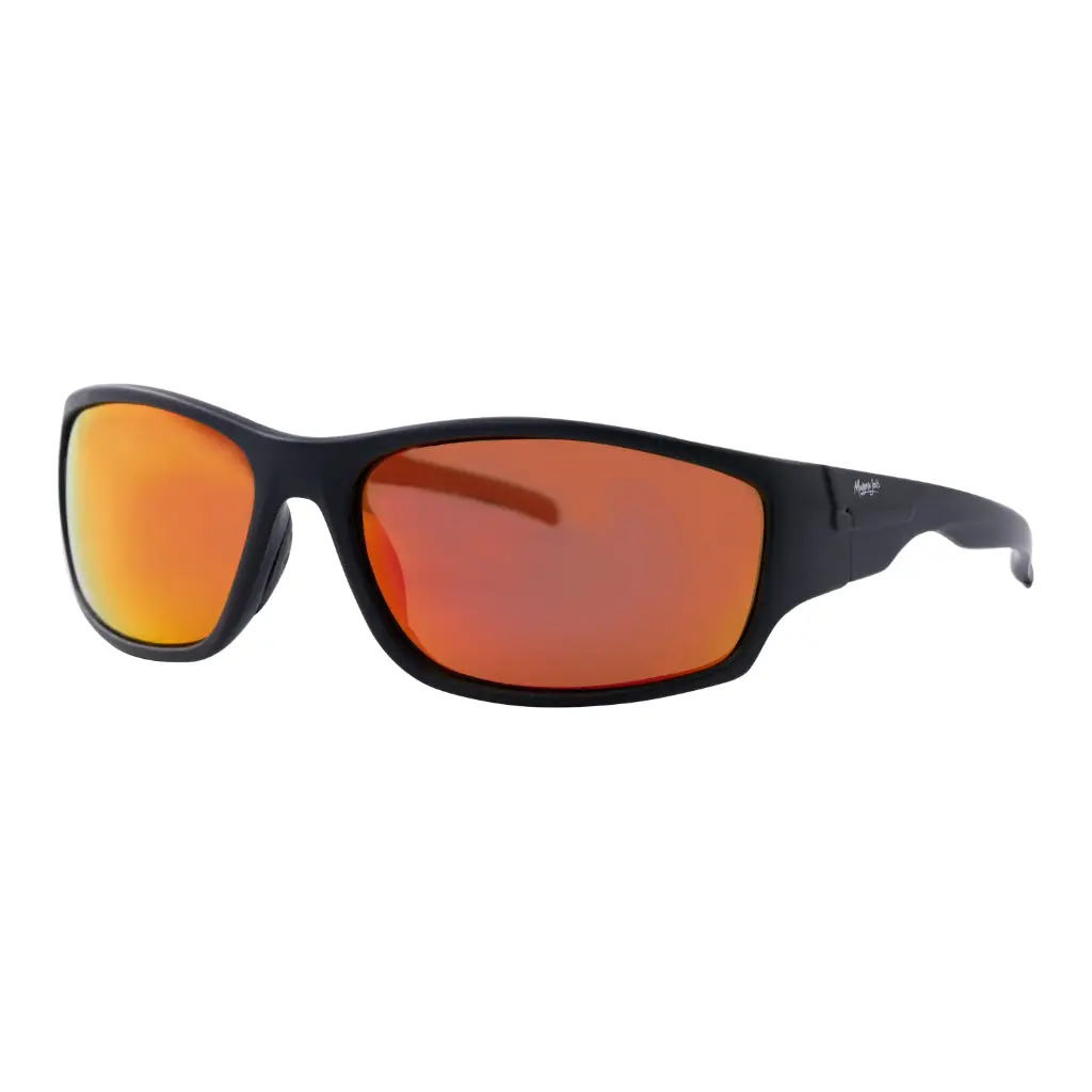 Mangrove Jacks Spectre C3 Matte Black / Black Red Revo Mirror Polarised Lenses