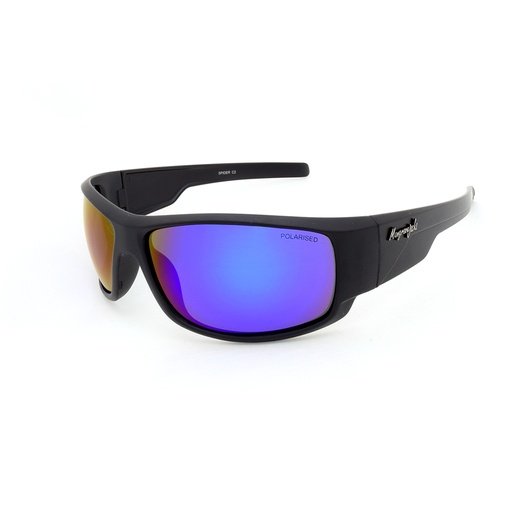 [9337217021155] Mangrove Jacks Spider C2 Black / Blue Revo Polarised Lenses