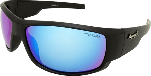[9340457023124] Mangrove Jacks Spider C8 Black / Ice Blue Revo Polarised Lenses