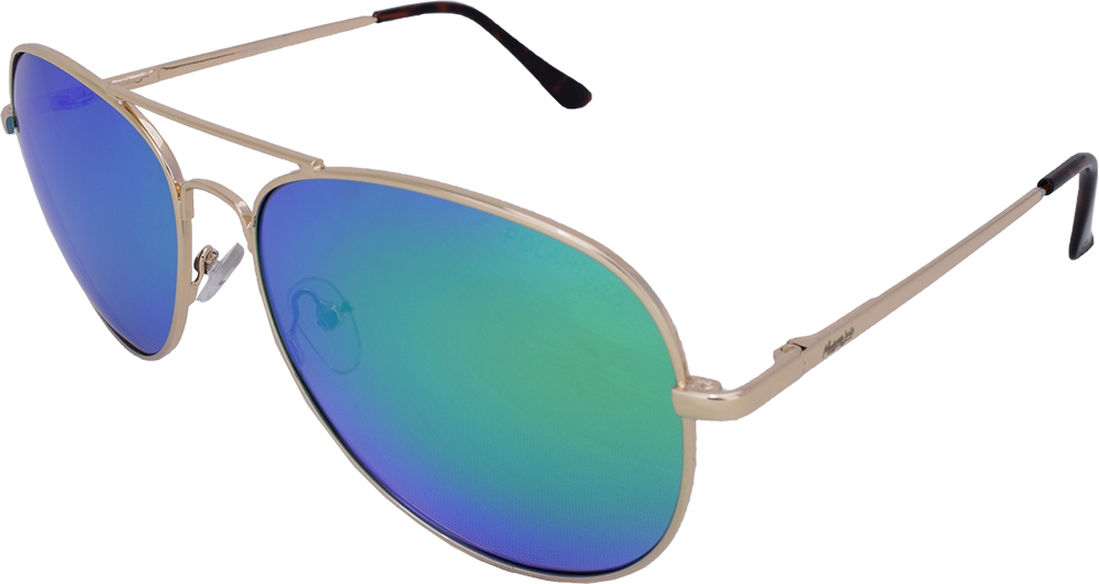 Mangrove Jacks Spinner C11 Silver / Green Revo Polarised Lenses