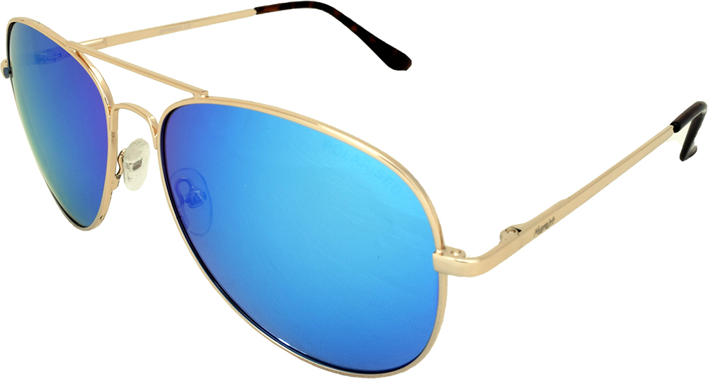 Mangrove Jacks Spinner C8 Gold / Ice Blue Revo Polarised Lenses