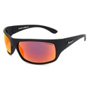 Mangrove Jacks Super Hawk C3 Matte Black / Red Revo Polarised Lenses