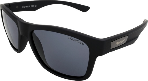 [9340457019738] Mangrove Jacks Surfer Dan C1 Matte Black / Smoke Polarised Lenses