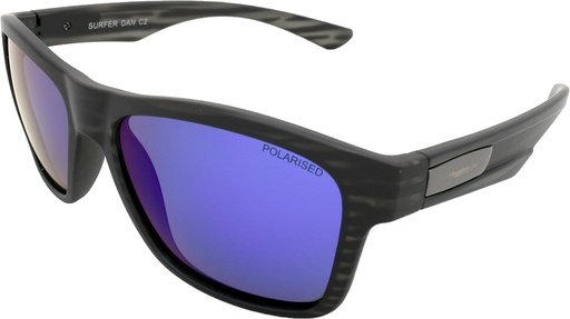 [9340457019745] Mangrove Jacks Surfer Dan C2 Matte Crystal Grey / Blue Revo Polarised Lenses
