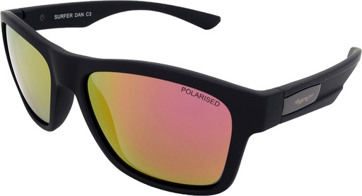 [9340457019752] Mangrove Jacks Surfer Dan C3 Matte Black / Black Red Revo Polarised Lenses