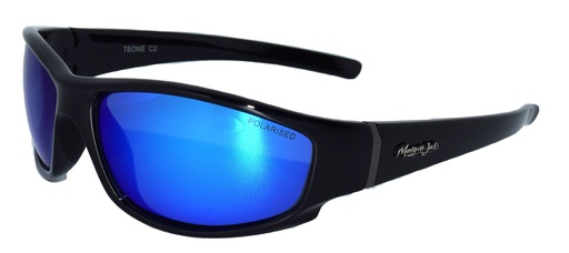 [9340457013514] Mangrove Jacks Tbone C2 Black / Blue Revo Polarised Lenses