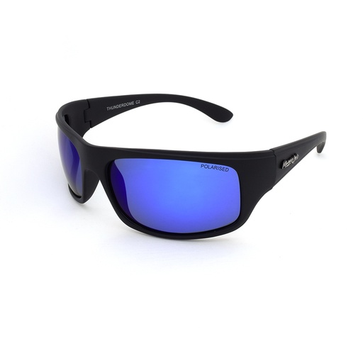 [9340457013774] Mangrove Jacks Thunderdome C2 Black / Blue Revo Polarised Lenses