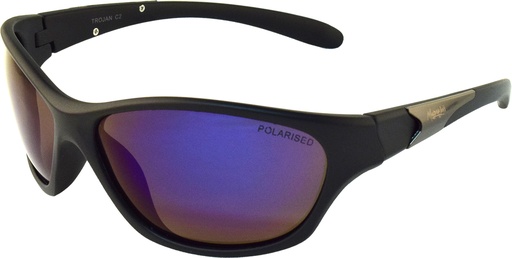 [9340457015853] Mangrove Jacks Trojan C2 Black / Blue Revo Polarised Lenses