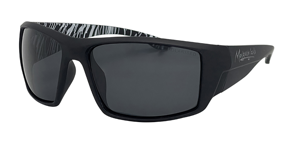 Mangrove Jacks Tromso C5 Matte Black / Smoke Polarised Lenses