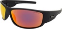 Mangrove Jacks Two Toes C3 Matte Black / Red Revo Polarised Lenses