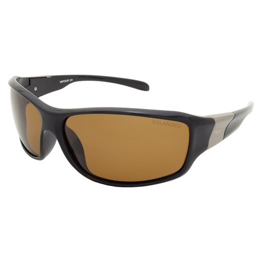 [9337217004769] Mangrove Jacks Vapour C4 Black / Brown Polarised Lenses