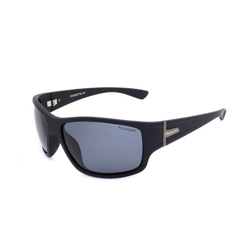 [9340457009517] Mangrove Jacks Vendetta C1 Matte Black / Smoke Polarised Lenses