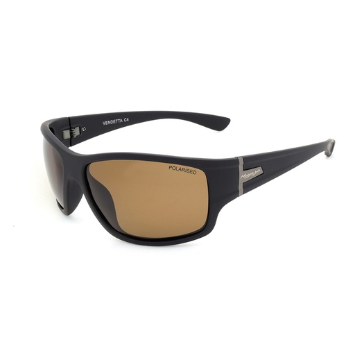 [9340457009548] Mangrove Jacks Vendetta C4 Matte Black / Brown Polarised Lenses