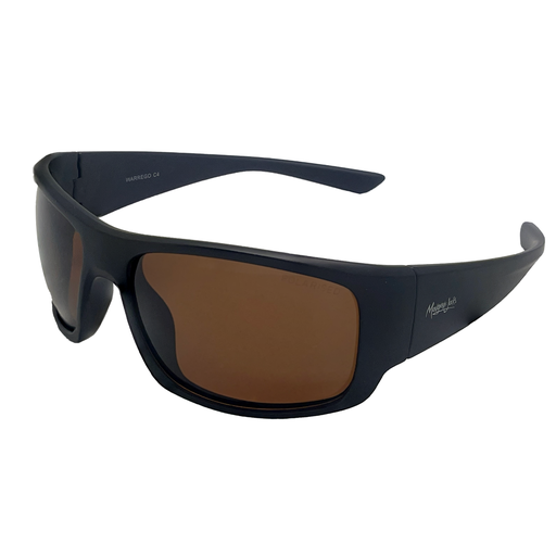 [9340457027016] Mangrove Jacks Warrego C4 Matte Black / Brown Polarised Lenses
