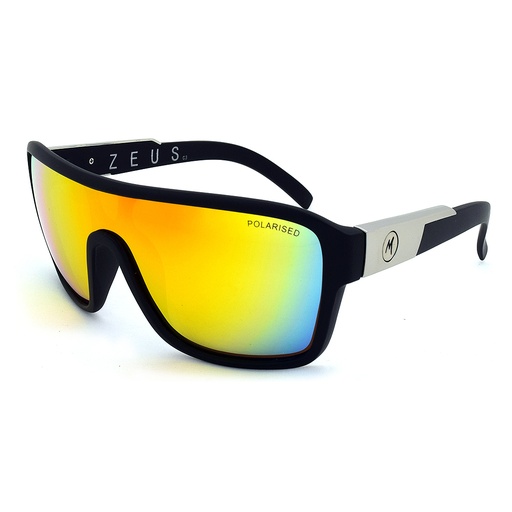 [9337217005889] Mangrove Jacks Zeus C3 Matte Black / Red Revo Polarised Lenses