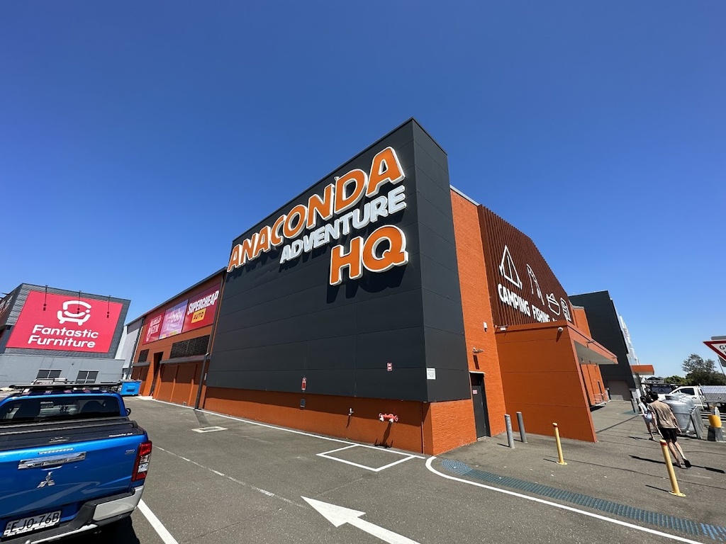 Anaconda - Adventure HQ Chullora shopfront