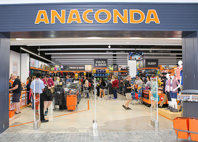 Anaconda - Rockhampton shopfront