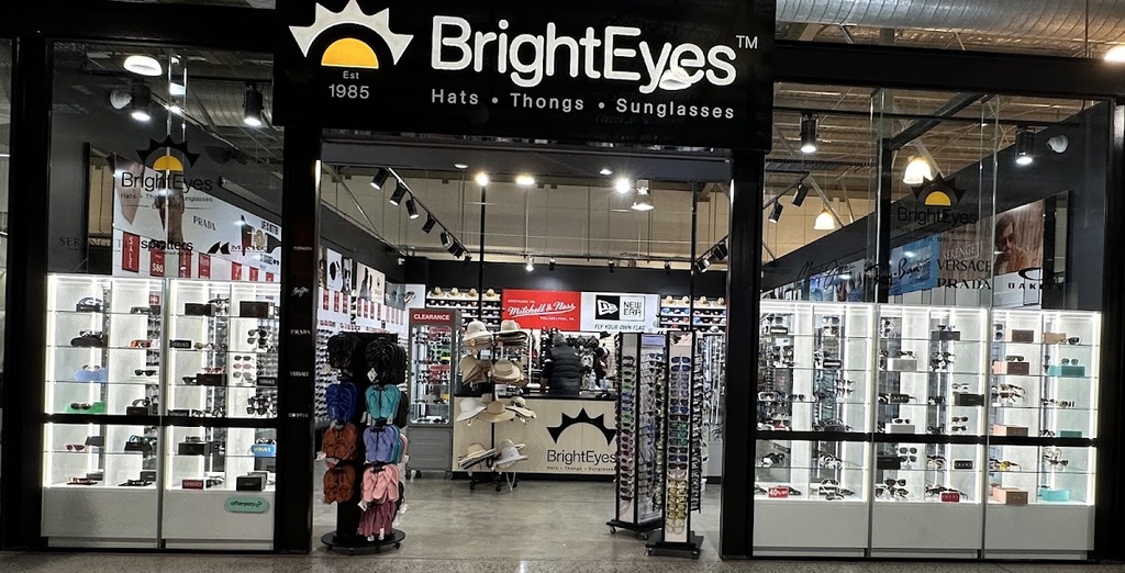 BrightEyes DFO Brisbane Airport shopfront