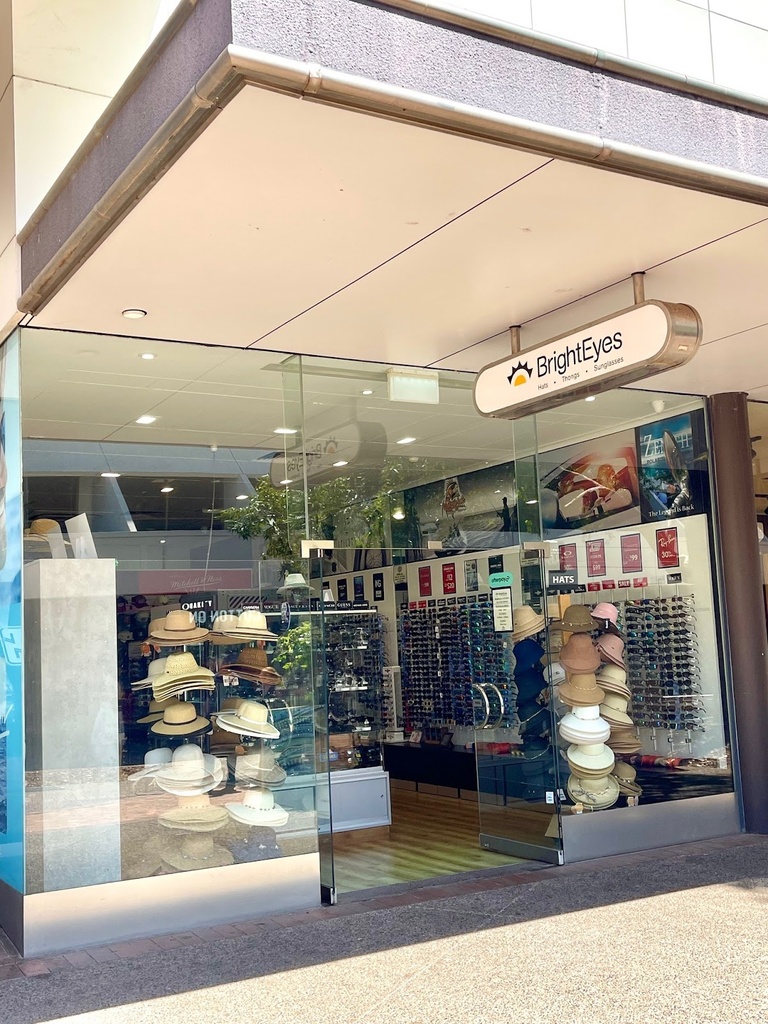 BrightEyes Galleria Darwin shopfront